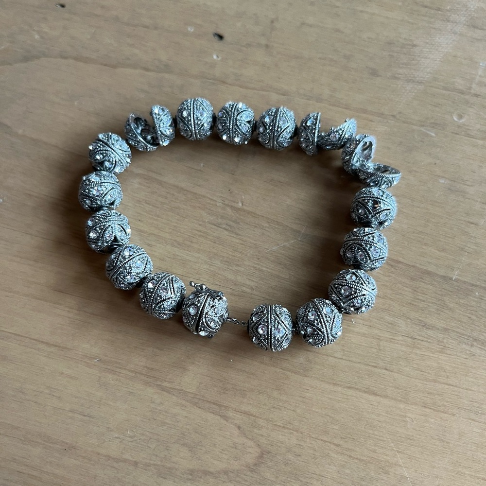 Half spheres bracelet. See matching earring and necklace